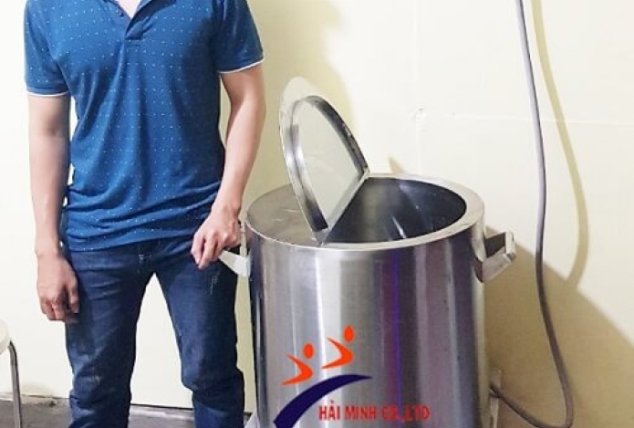 Giao nồi nấu hủ tiếu tủ điện rời TD-60L ở Dĩ An Bình Dương