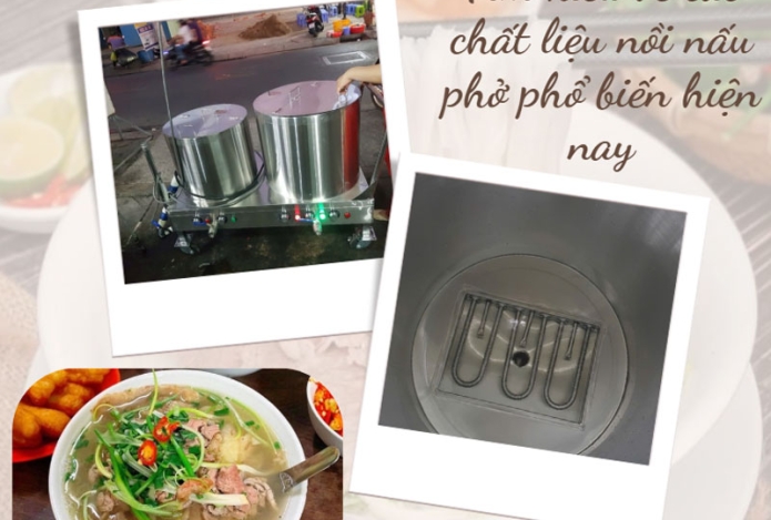 Tìm hiểu về các chất liệu nồi nấu phở phổ biến hiện nay