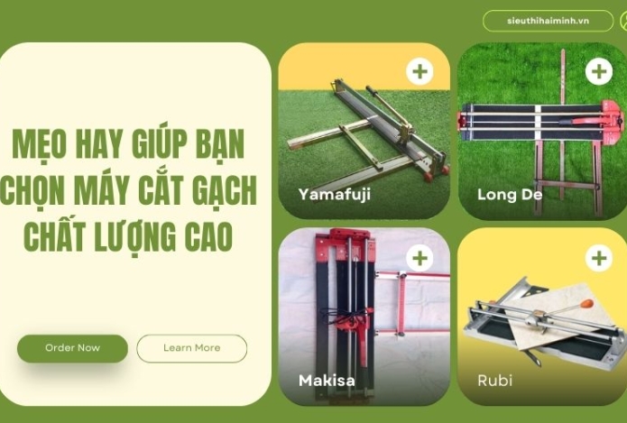 Mẹo hay giúp bạn chọn máy cắt gạch chất lượng cao