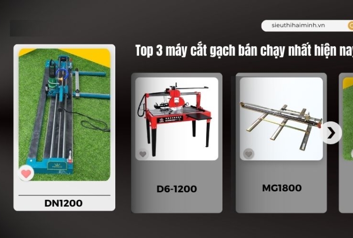 Top 3 máy cắt gạch bán chạy nhất hiện nay