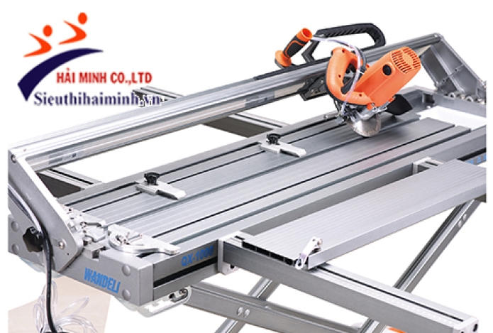 Máy cắt gạch Wandeli QX-1000 đảm bảo cắt gạch nhanh, đẹp