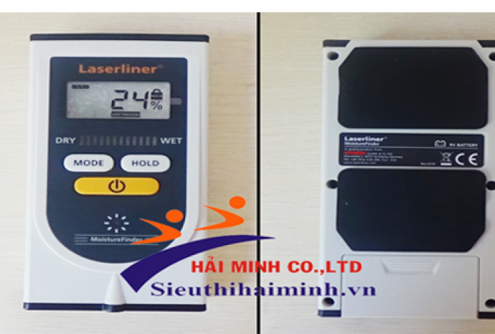 Máy đo độ ẩm gỗ và vật liệu xây dựng LaserLiner 082.032A – sự lựa chọn hoàn hảo