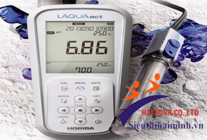 Xác định độ PH của nước dễ dàng với máy đo PH DO cầm tay Horiba D-75G