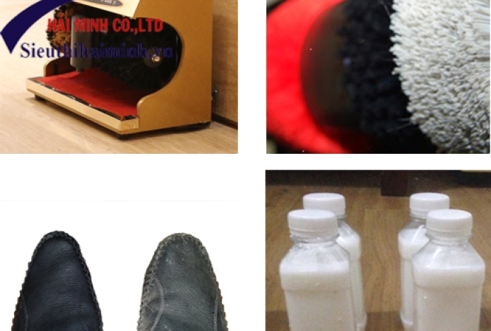 Phụ kiện đi kèm của máy đánh giày