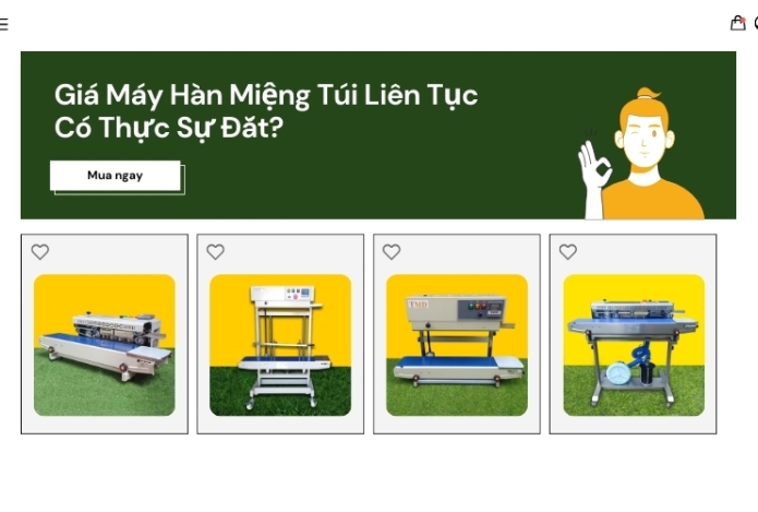 Giá Máy Hàn Miệng Túi Liên Tục Có Thực Sự Đắt?