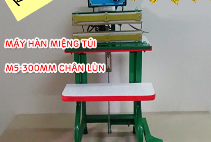 Review chân thực nhất về máy hàn miệng túi M5-300 chân lùn