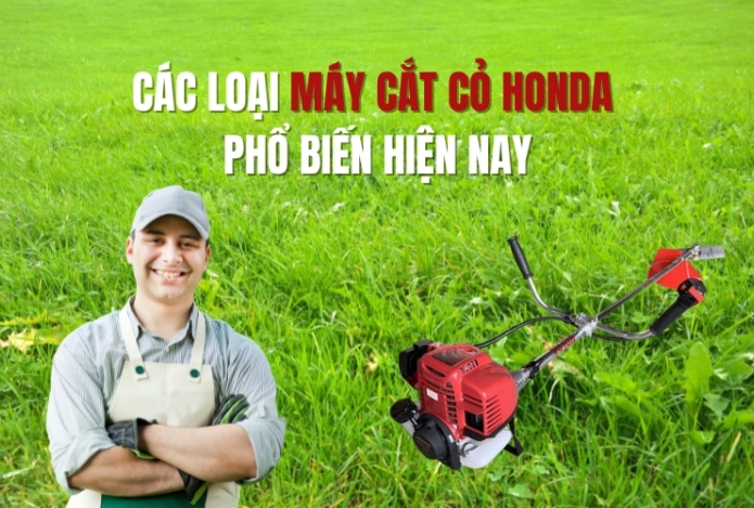 Các loại máy cắt cỏ Honda phổ biến hiện nay