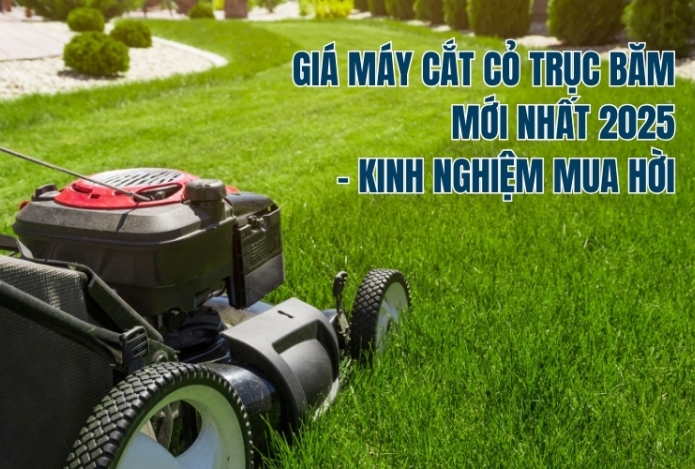 Giá Máy Cắt Cỏ Trục Băm Mới Nhất 2025 - Kinh Nghiệm Mua Hời