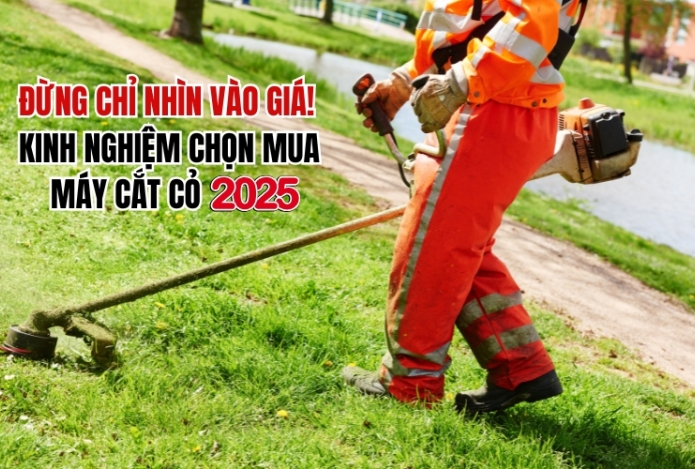 Kinh Nghiệm Chọn Mua Máy Cắt Cỏ 2025: Đừng Chỉ Nhìn Vào Giá!