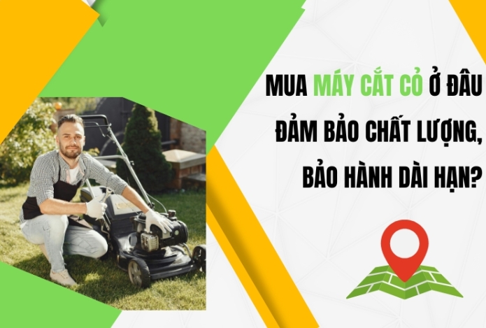 Mua Máy Cắt Cỏ Ở Đâu Đảm Bảo Chất Lượng, Bảo Hành Dài Hạn?