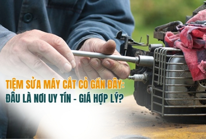 Tiệm Sửa Máy Cắt Cỏ Gần Đây: Đâu Là Nơi Uy Tín – Giá Hợp Lý?