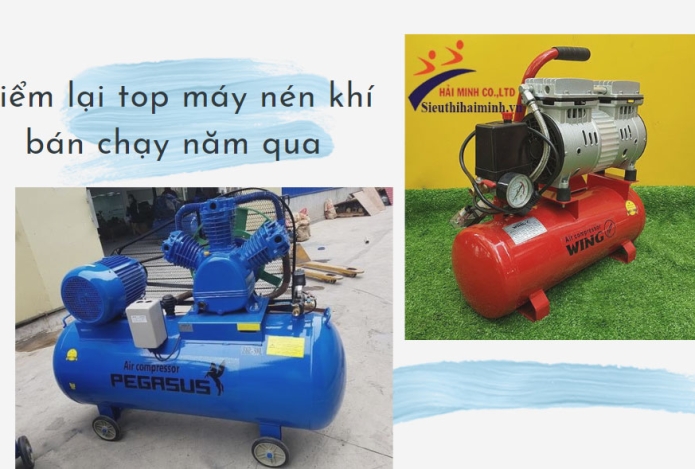 Điểm lại top máy nén khí bán chạy năm qua