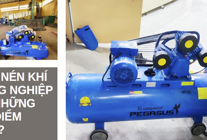 Máy nén khí công nghiệp có những ưu điểm nào?