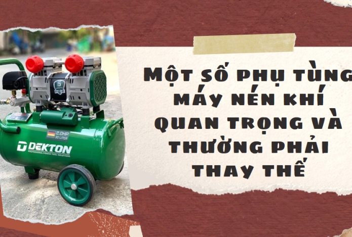 Một số phụ tùng máy nén khí quan trọng và thường phải thay thế