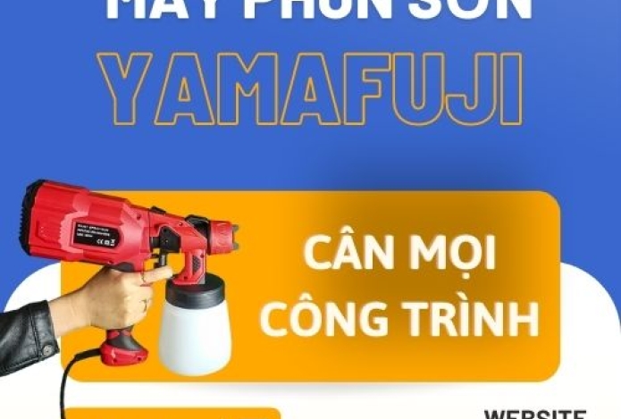 Máy Phun Sơn Yamafuji Lựa Chọn Hàng Đầu Cho Mọi Công Trình