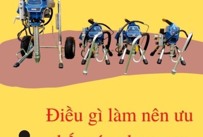 5 lý do khiến bạn phải mua máy phun sơn ngay hôm nay