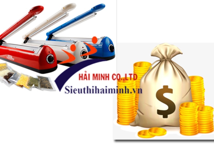 Điểm qua giá bán máy hàn miệng túi tại Siêu thị chính hãng Hải Minh