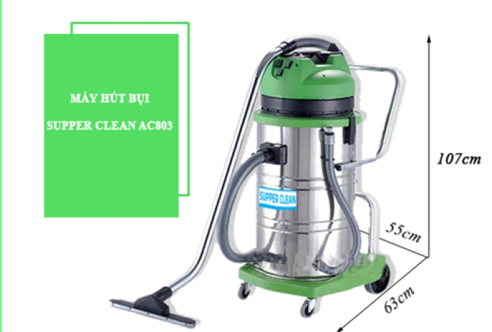 Đánh Giá Chất Lượng Máy Hút Bụi Supper Clean Ac803