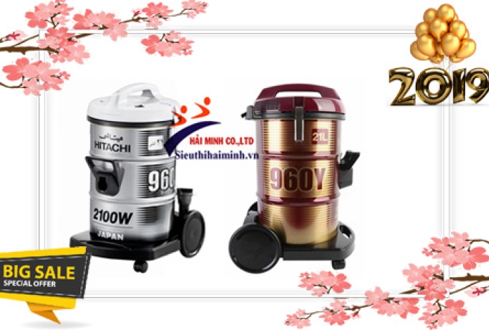 Cập nhật giá máy hút bụi công nghiệp Hitachi cạnh tranh nhất 2019