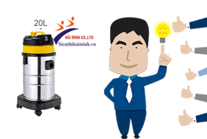 Gợi ý 3 máy hút bụi công nghiệp khô ướt đáng mua năm 2019