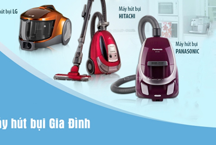 Sở Hữu Ngay Máy Hút Bụi Gia Đình Bởi 5 Lý Do Sau