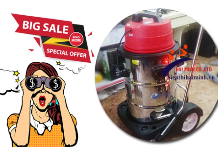 Bật mí 3 máy hút bụi công nghiệp lớn, giá rẻ nhất hiện nay