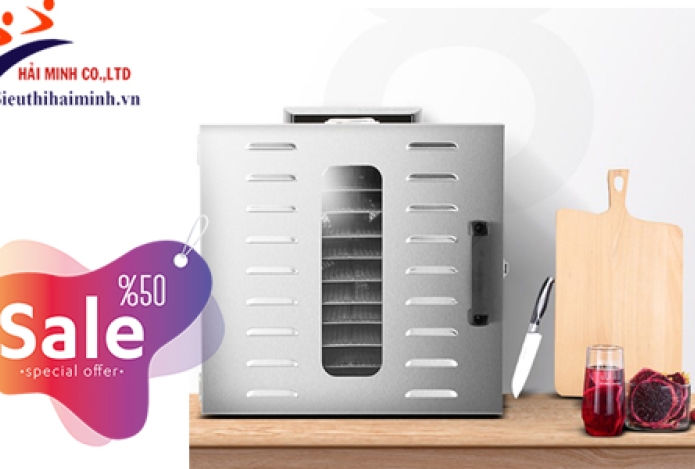 Top 4 máy sấy thực phẩm bằng inox bán chạy nhất tại Sieuthihaiminh.vn