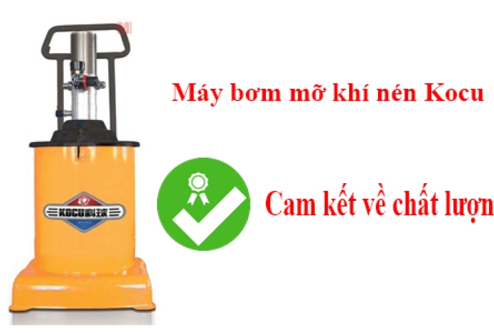 Các tính năng nổi bật của máy bơm mỡ khí nén GZ- 100 (20L)