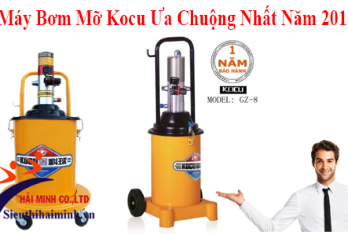 Máy bơm mỡ bán chạy nhất năm 2018 không nên bỏ qua