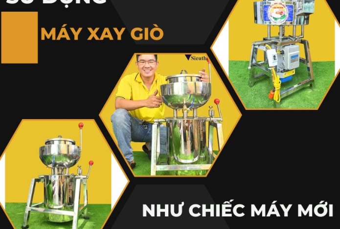 Làm Sao Để Dùng Máy Xay Giò Chả Như Một Chiếc Máy Mới