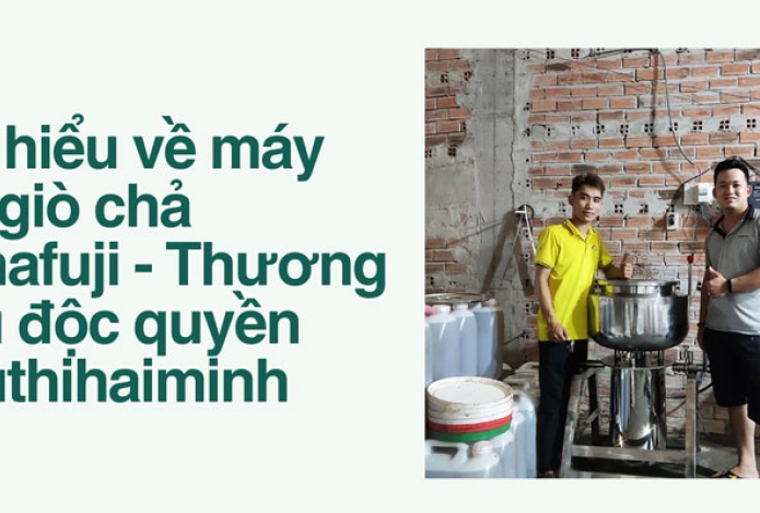 Tìm hiểu về máy xay giò chả Yamafuji - Thương hiệu độc quyền Sieuthihaiminh.vn