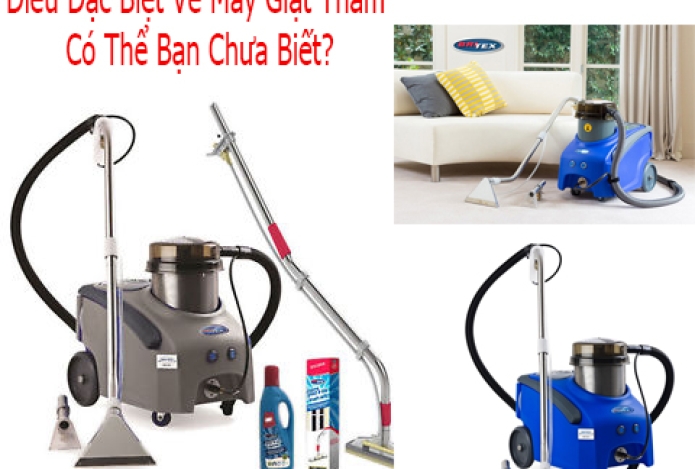 Điều Đặc Biệt Về Máy Giặt Thảm Có Thể Bạn Chưa Biết?