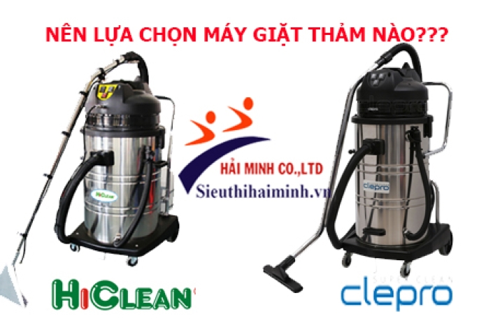 Hướng dẫn lựa chọn máy giặt thảm tốt nhất hiện nay
