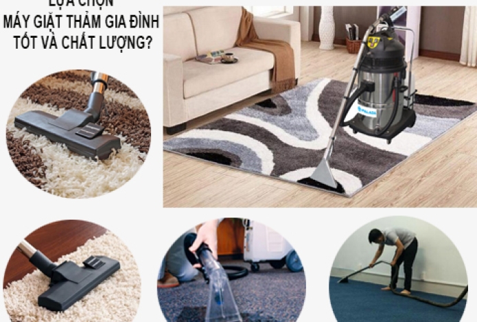 Lựa Chọn Máy Giặt Thảm Gia Đình Tốt Và Chất Lượng?