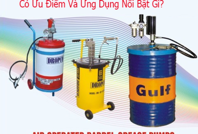 Máy Bơm Mỡ Bò Có Ưu Điểm Và Ứng Dụng Nổi Bật Gì?