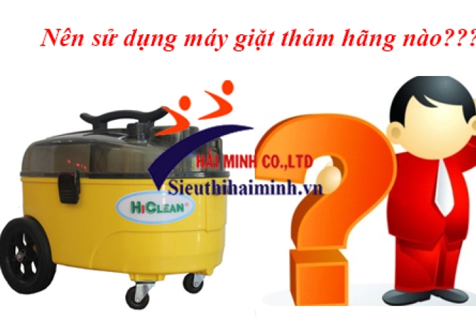 Hãng Cung Cấp Máy Giặt Thảm Phun Hút Tốt Nhất Hiện Nay