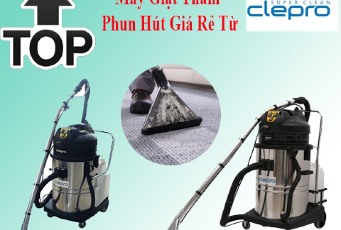 Top Các Dòng Máy Giặt Thảm Phun Hút Giá Rẻ Từ Clepro