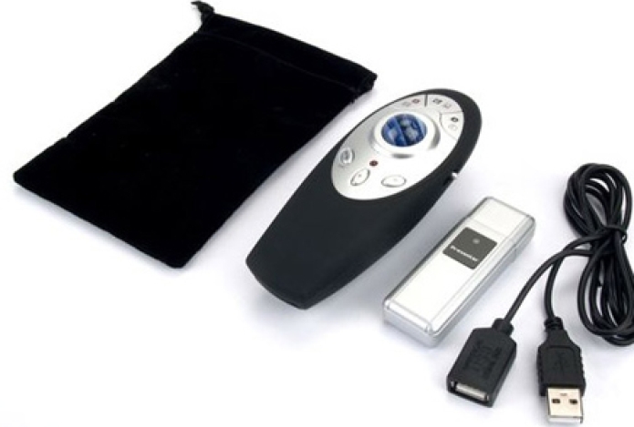 Màn chiếu và bút chỉ laser