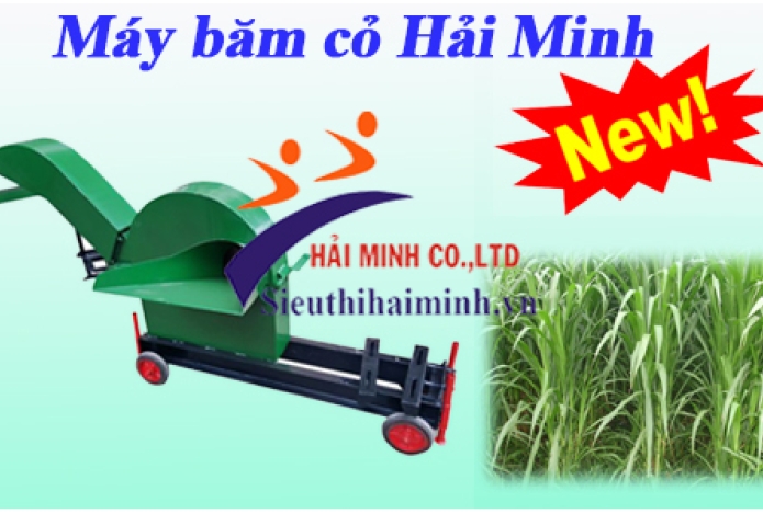 Máy băm cỏ hoạt động hiệu quả trong chăn nuôi