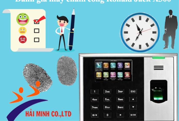 Đánh giá máy chấm công Ronald Jack X300