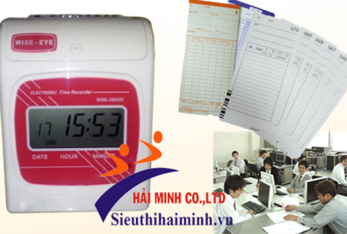 Khi Sử Dụng Máy Chấm Công Thẻ Giấy Cần Tránh Lỗi Gì