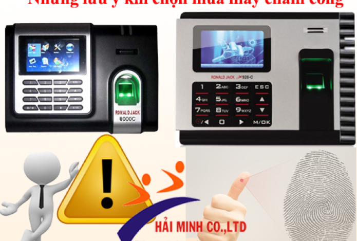 Những lưu ý khi chọn mua máy chấm công