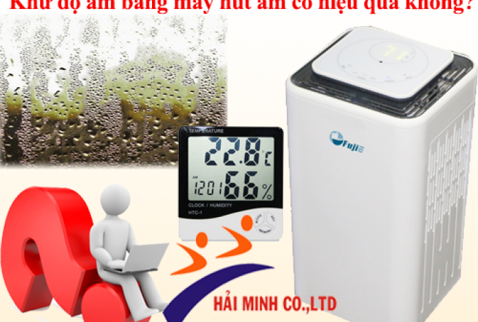 Khử độ ẩm bằng máy hút ẩm có hiệu quả không?