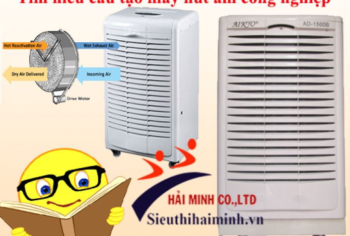Tìm hiểu cấu tạo máy hút ẩm công nghiệp