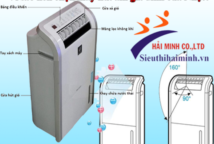 Vì sao nên chọn máy hút ẩm gia đình của Nhật