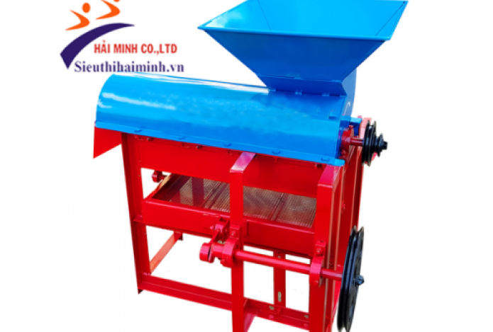 Tách hạt ngô khỏi lõi bằng máy tách hạt ngô