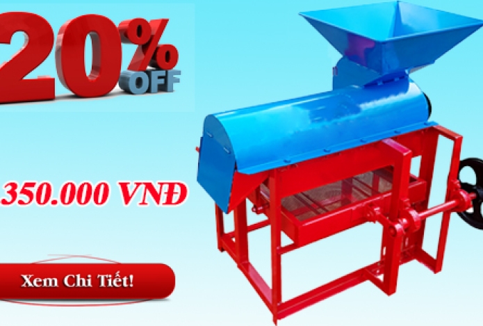 Top 3 máy tách hạt bắp ăn khách nhất năm 2017