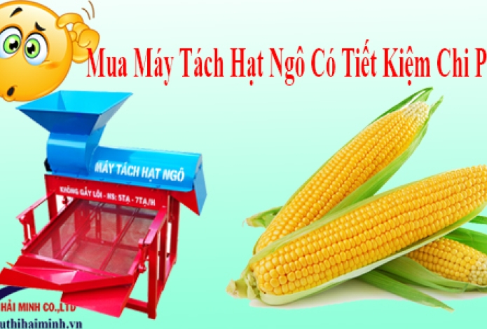 Tiết Kiệm Chi Phí Hơn Khi Sở Hữu Máy Tách Hạt Ngô