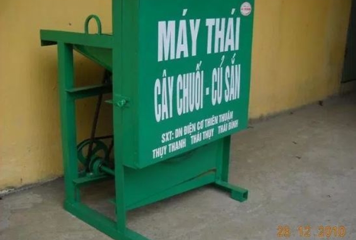 Những lưu ý khi sử dụng máy thái chuối