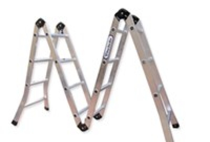 Thang nhôm và hội họa